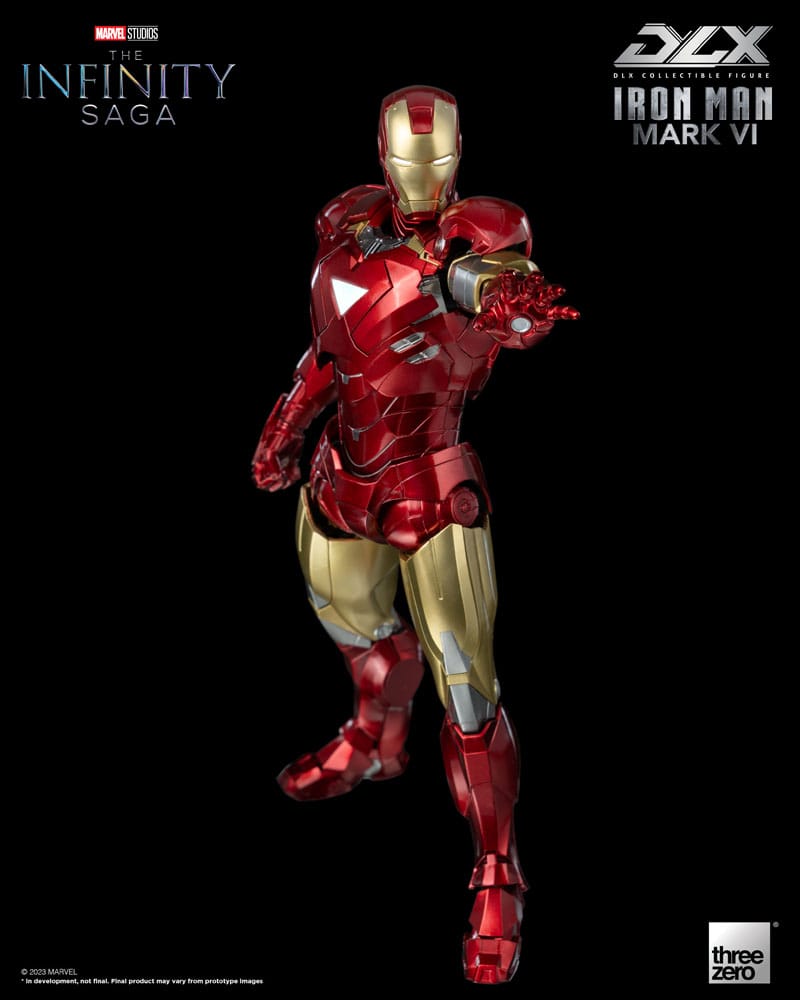 Infinity Saga Iron Man Mark 6 17cm 1/12 Scale DLX Action Figure