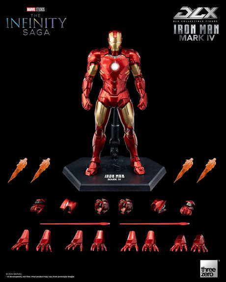 Infinity Saga Iron Man Mark 4 17 cm 1/12 DLX Action Figure