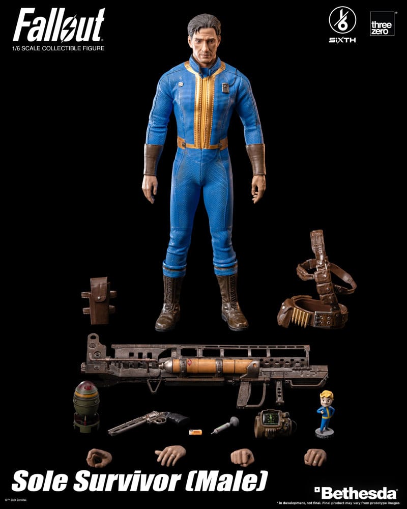 Fallout FigZero Sole Survivor (Male) 31 cm 1/6 Action Figure