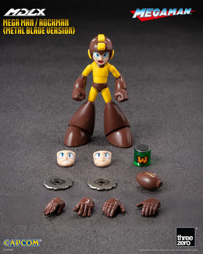 Mega Man / Rockman (Metal Blade Version) 10 cm MDLX Action Figure