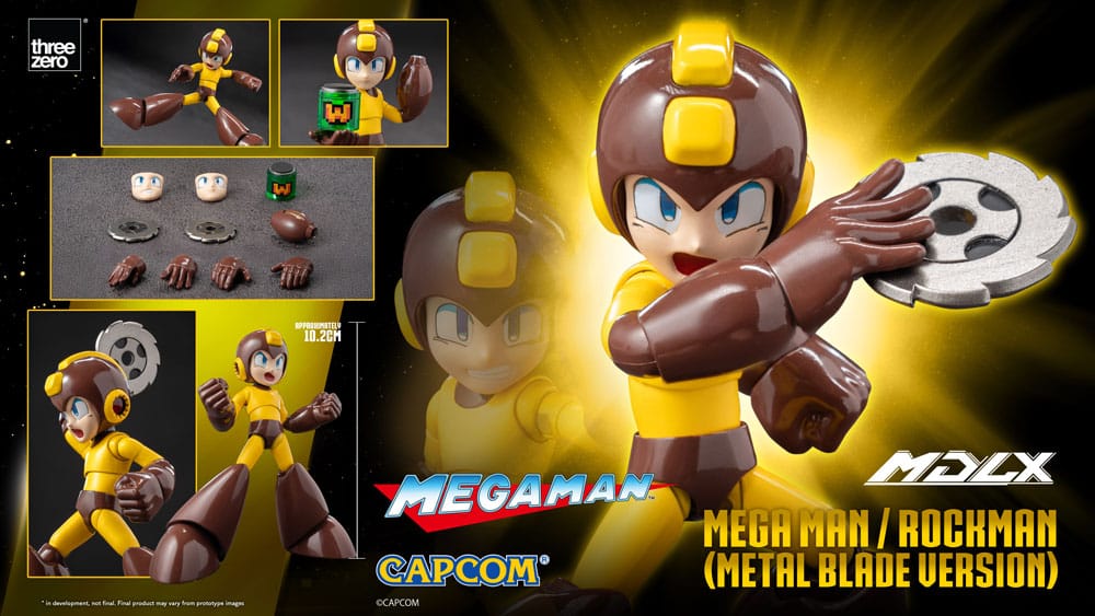 Mega Man / Rockman (Metal Blade Version) 10 cm MDLX Action Figure