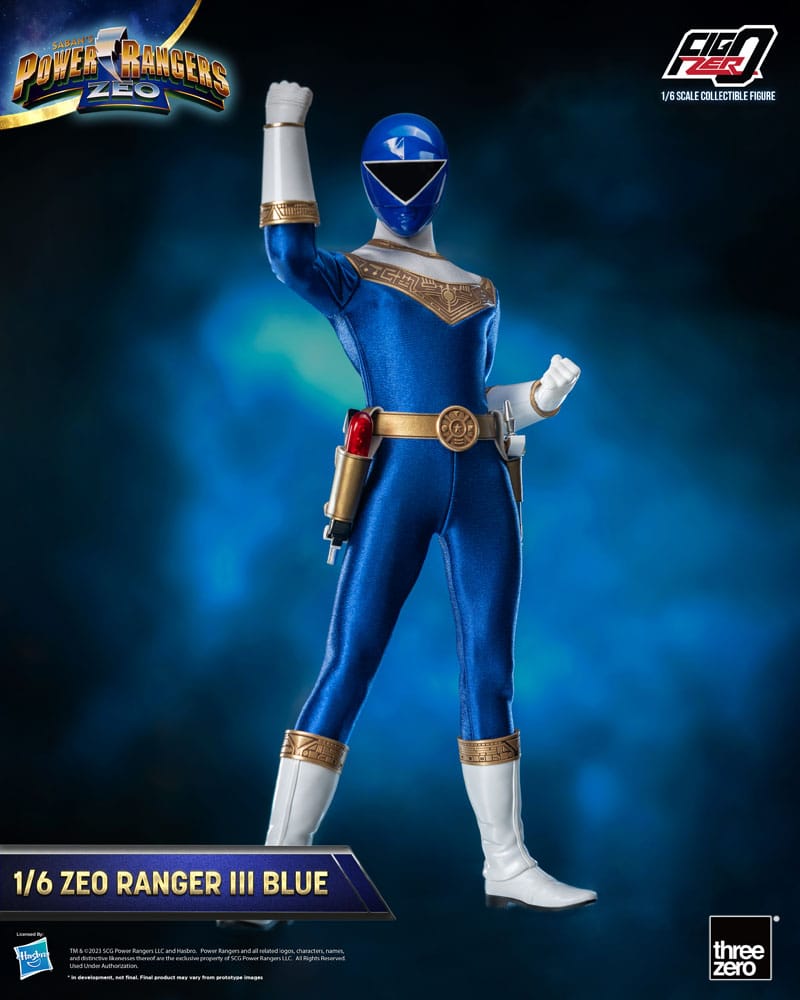 Power Rangers Zeo Ranger III Blue 30cm 1/6 Scale FigZero Action Figure