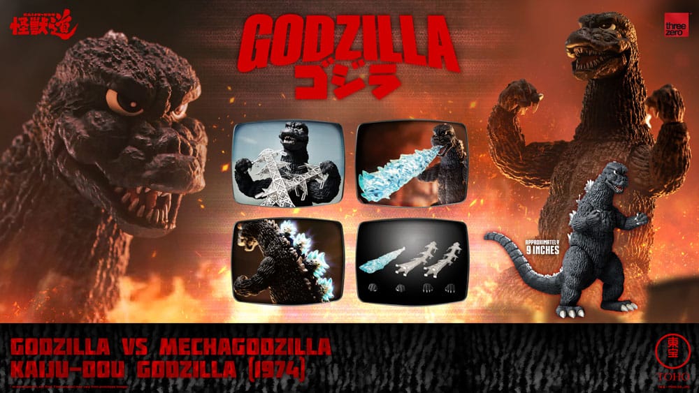 Godzilla vs. Mechagodzilla (1974) Kaiju-Dou Godzilla 23 cm Action Figure