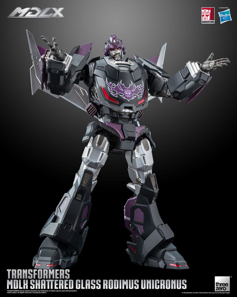 Transformers Shattered Glass Rodimus Unicronus 23 cm MDLX Action Figure