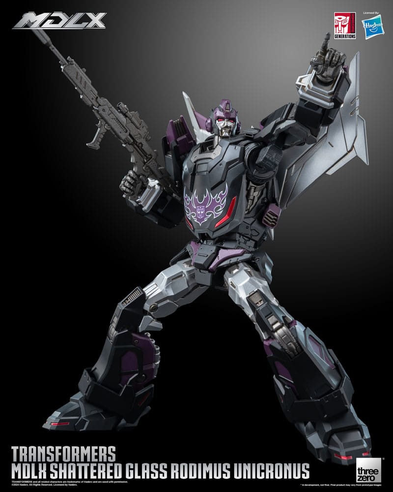 Transformers Shattered Glass Rodimus Unicronus 23 cm MDLX Action Figure