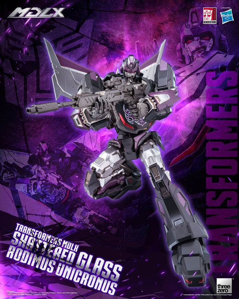 Transformers Shattered Glass Rodimus Unicronus 23 cm MDLX Action Figure