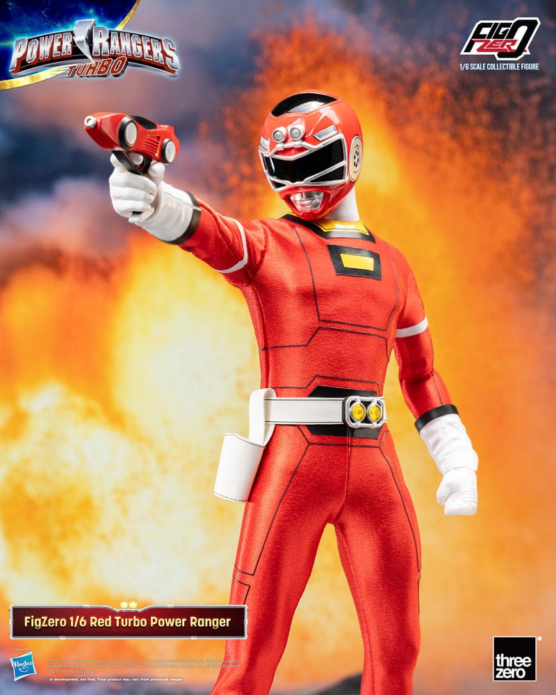 Power Rangers Turbo FigZero Red Turbo Power Ranger 30 cm 1/6 Action Figure