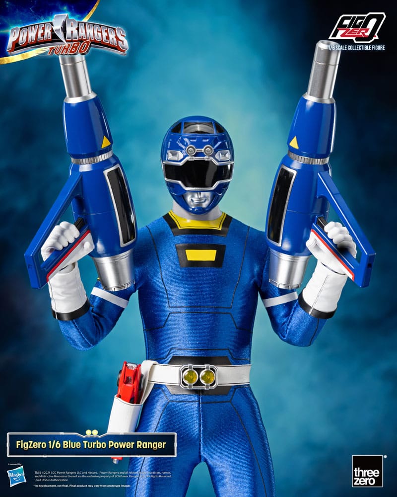Power Rangers Turbo FigZero Blue Turbo Power Ranger 30 cm 1/6 Action Figure