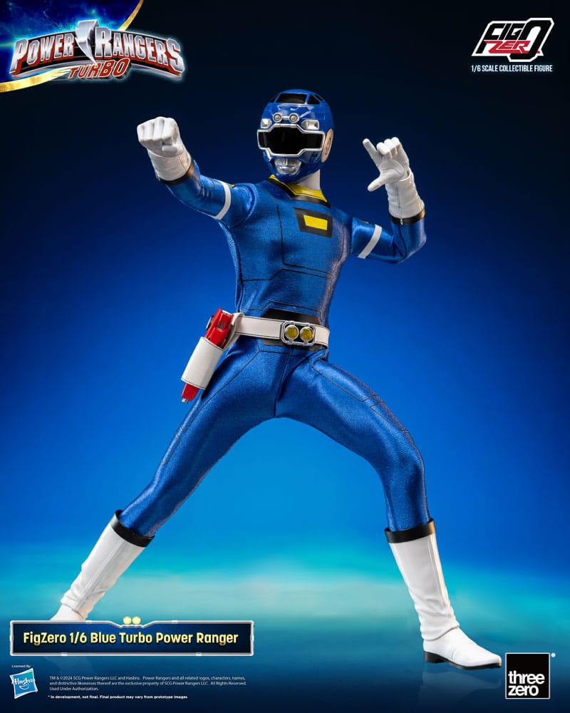 Power Rangers Turbo FigZero Blue Turbo Power Ranger 30 cm 1/6 Action Figure