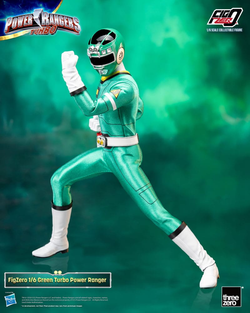 Power Rangers Turbo FigZero Green Turbo Power Ranger 30 cm 1/6 Action Figure