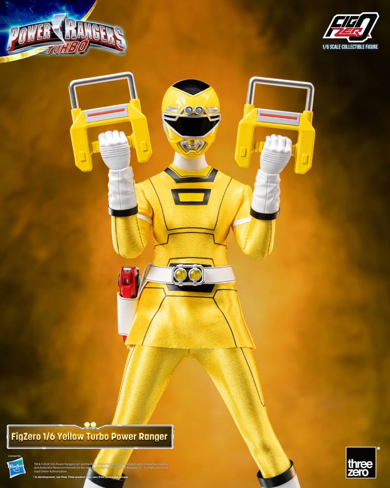 Power Rangers Turbo FigZero Yellow Turbo Power Ranger 30 cm 1/6 Action Figure