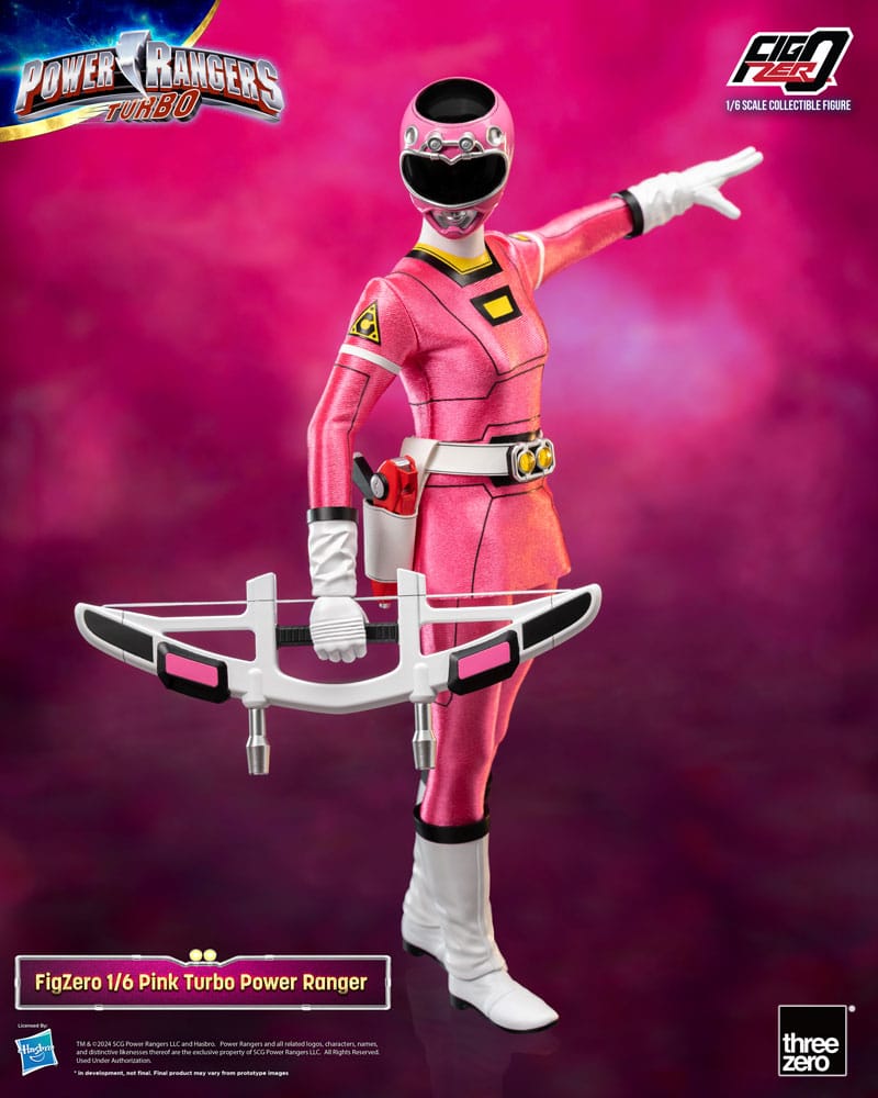 Power Rangers Turbo FigZero Pink Turbo Power Ranger 30 cm 1/6 Action Figure