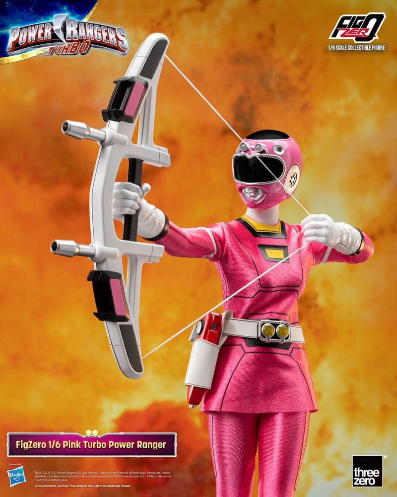 Power Rangers Turbo FigZero Pink Turbo Power Ranger 30 cm 1/6 Action Figure