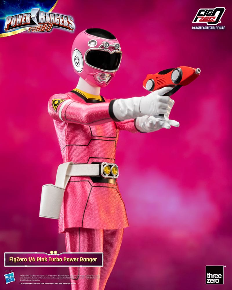 Power Rangers Turbo FigZero Pink Turbo Power Ranger 30 cm 1/6 Action Figure