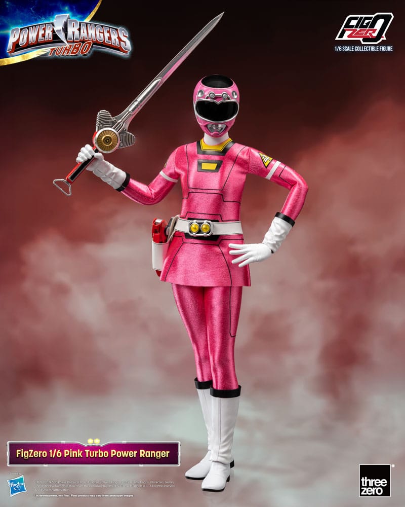 Power Rangers Turbo FigZero Pink Turbo Power Ranger 30 cm 1/6 Action Figure