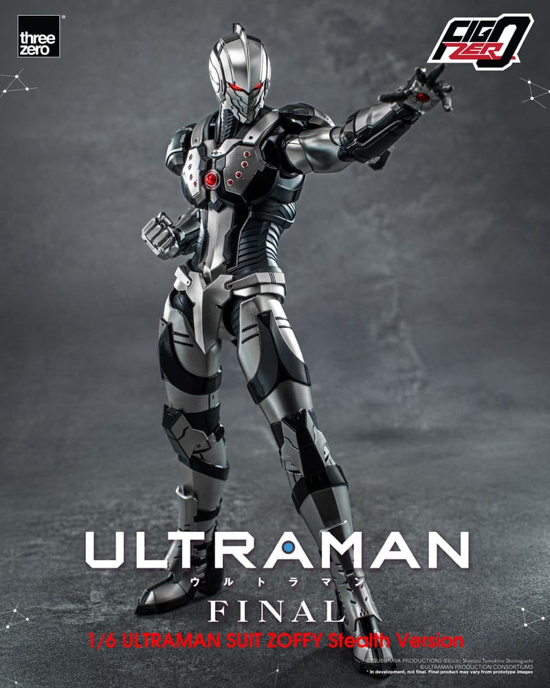 Ultraman Final FigZero Ultraman Suit Zoffy Stealth Version 30 cm 1/6 Action Figure