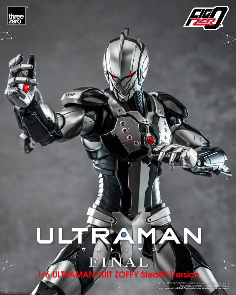 Ultraman Final FigZero Ultraman Suit Zoffy Stealth Version 30 cm 1/6 Action Figure