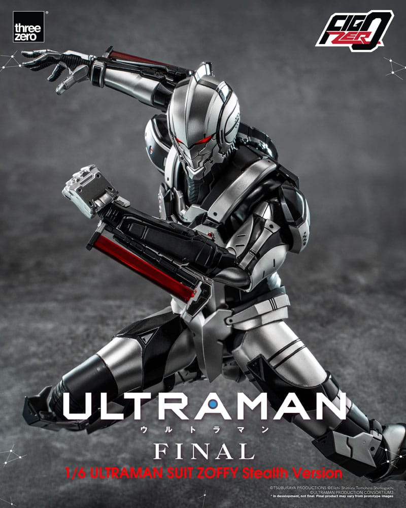 Ultraman Final FigZero Ultraman Suit Zoffy Stealth Version 30 cm 1/6 Action Figure