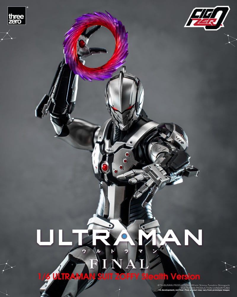 Ultraman Final FigZero Ultraman Suit Zoffy Stealth Version 30 cm 1/6 Action Figure