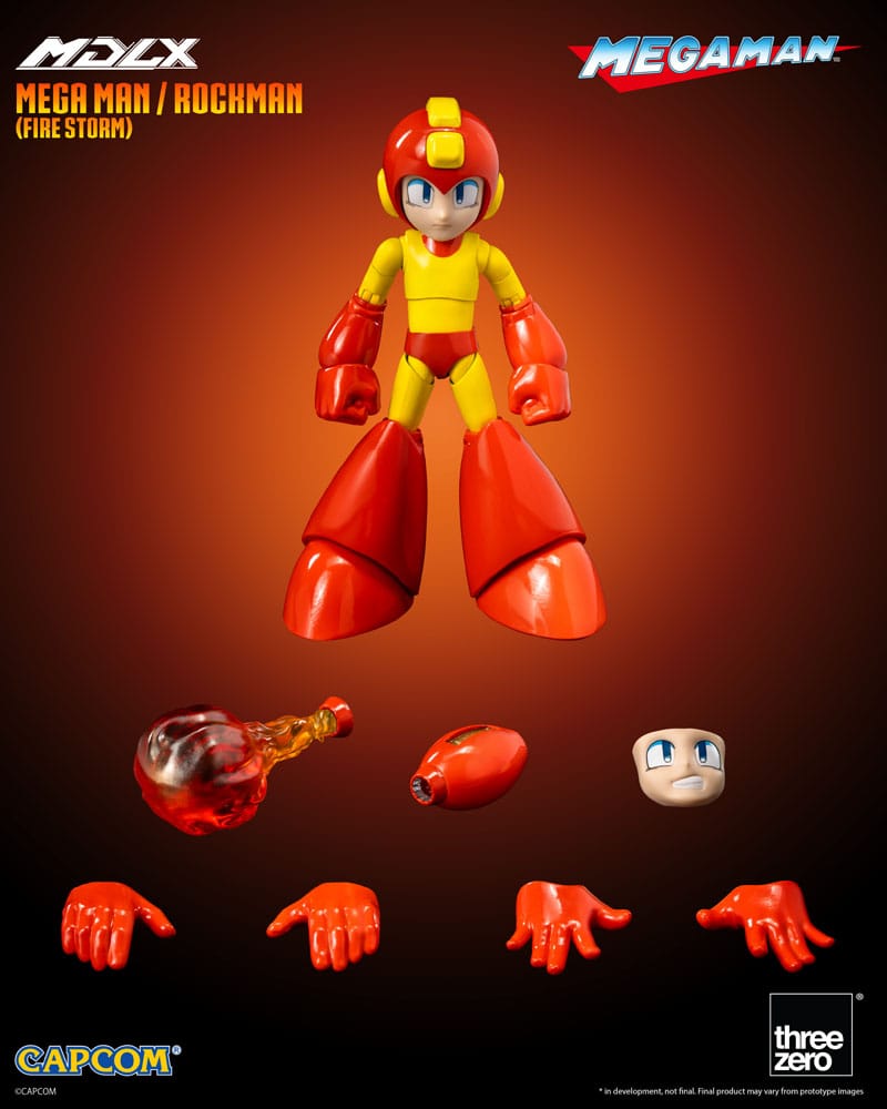 Mega Man / Rockman (Fire Storm) MDLX 10 cm Action Figure