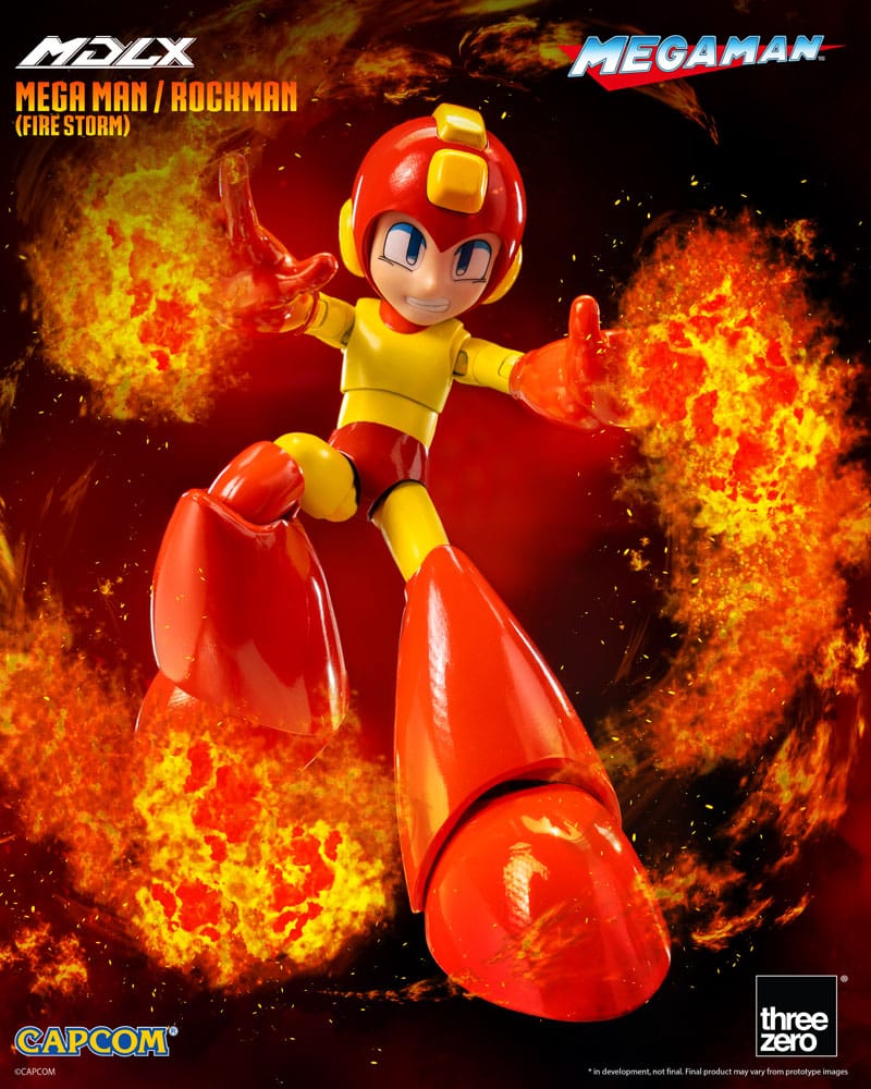Mega Man / Rockman (Fire Storm) MDLX 10 cm Action Figure