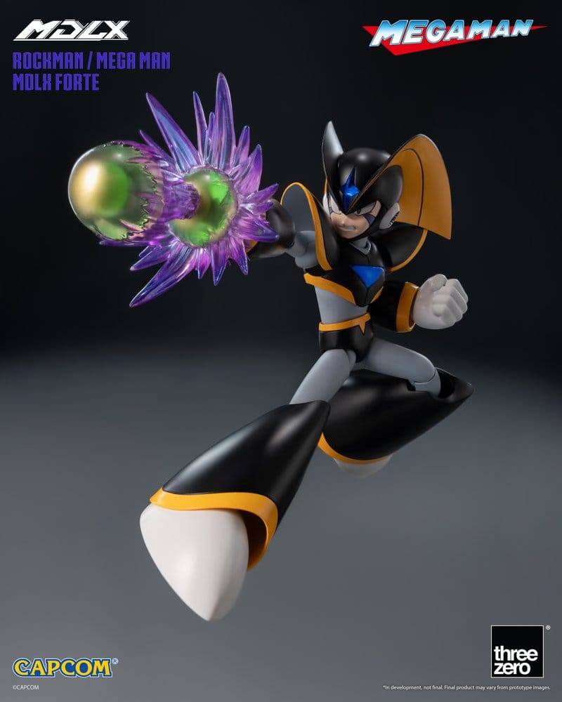 Mega Man MDLX Action Figure Rockman / Mega Man Forte 10 cm