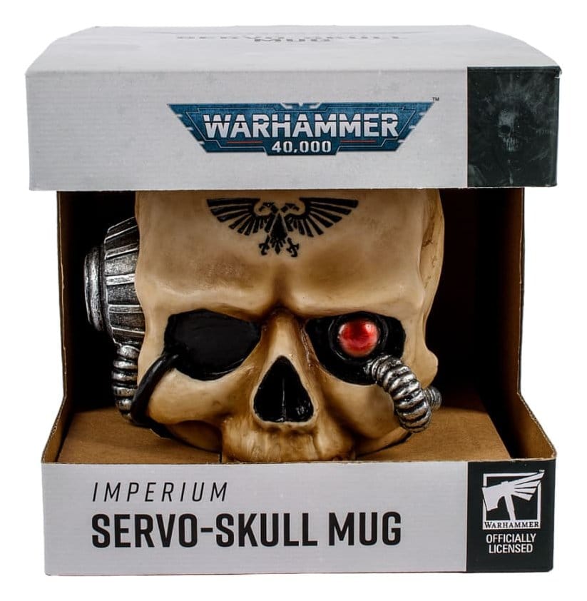 Warhammer 40,000 Mug Servo Skull