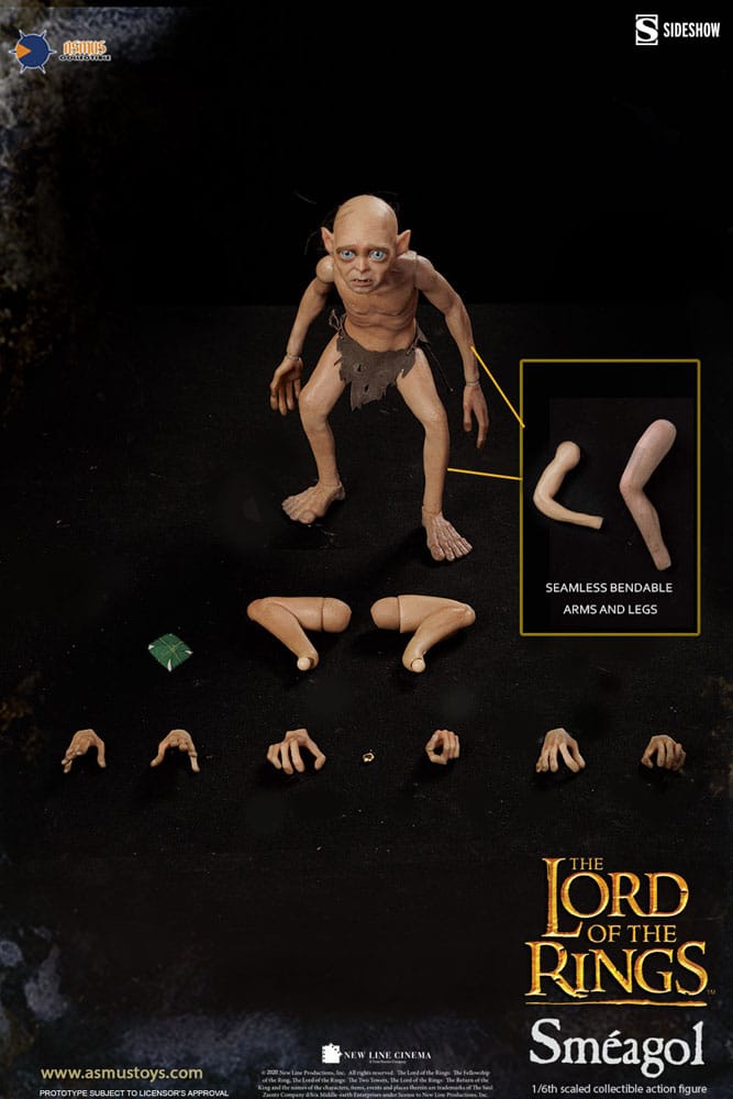 Lord of the Rings Sméagol 20 cm 1/6 Action Figure