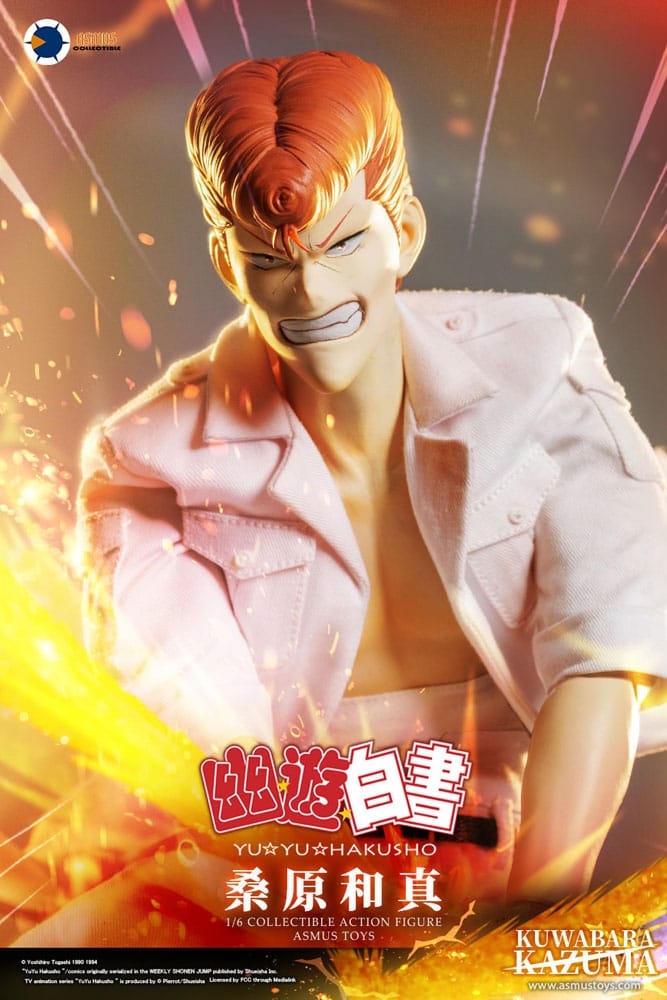 Yu Yu Hakusho Kazuma Kuwabara 30 cm 1/6 Action Figure