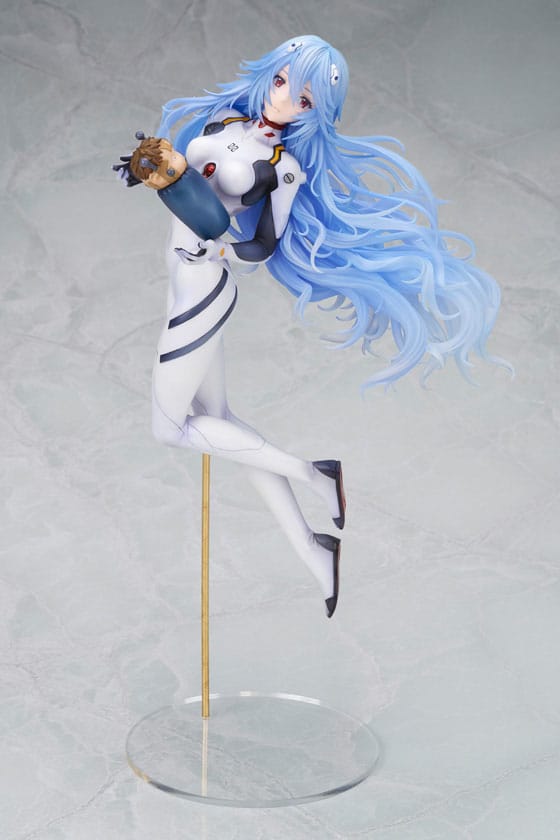 Rebuild of Evangelion Rei Ayanami Long Hair Version 28cm 1/7 Scale PVC Statue