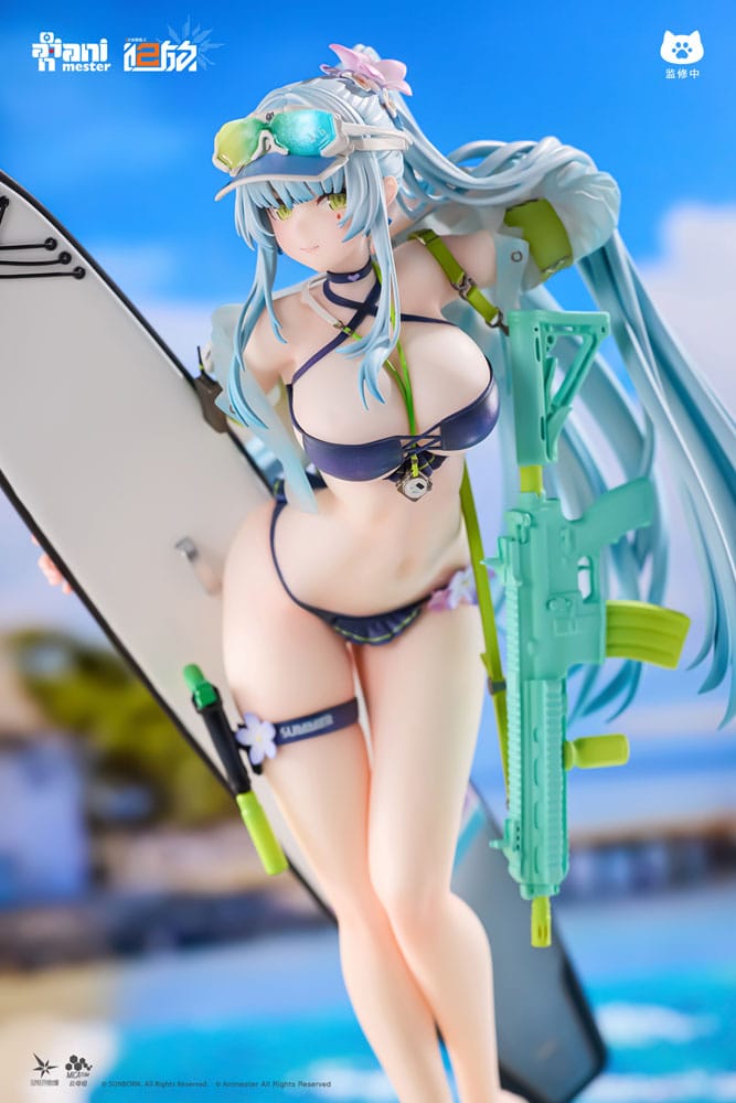 Girls' Frontline 2: Exilium Statue 1/7 HK416 Cerulean Breaker 24 cm