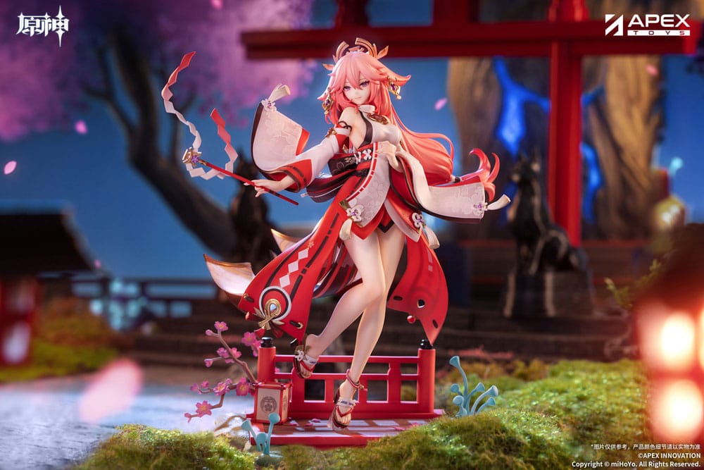 Genshin Impact PVC Statue 1/7 Yae Miko Astute Amusement Ver. 28 cm