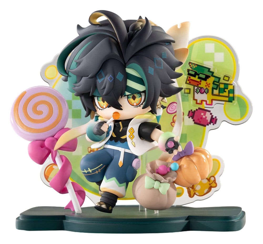 Genshin Impact Chibi Chara PVC Figure You Ye Qi Xiang Series Kinich 11 cm