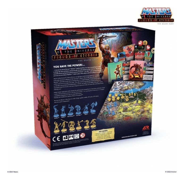 Masters of the Universe Board Game Fields of Eternia *Spanish Version*
