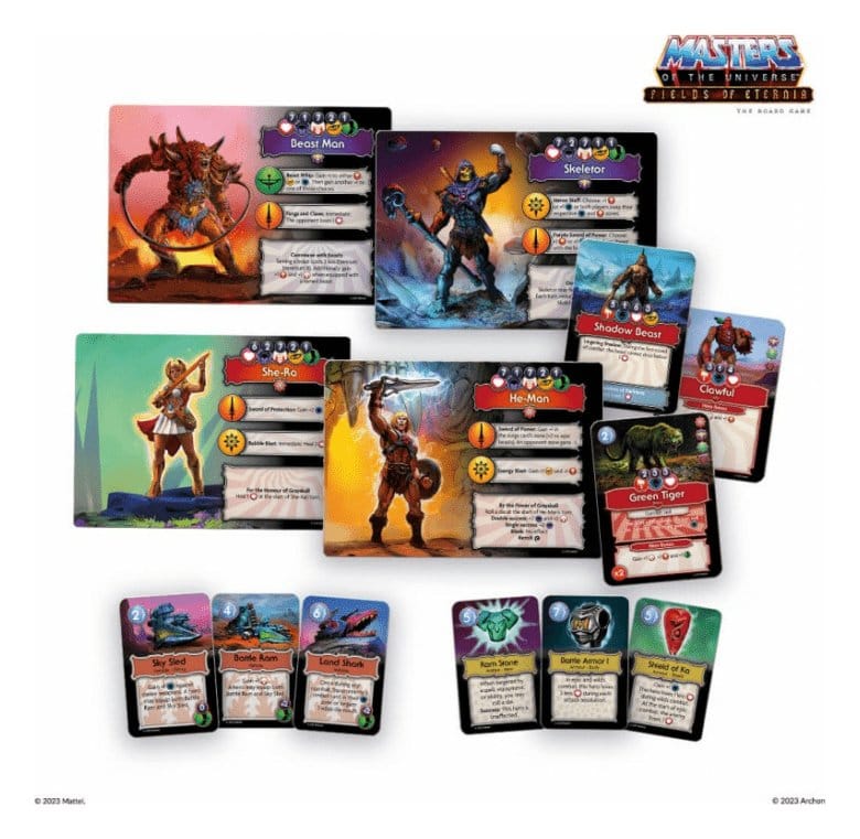 Masters of the Universe Board Game Fields of Eternia *Italian Version*