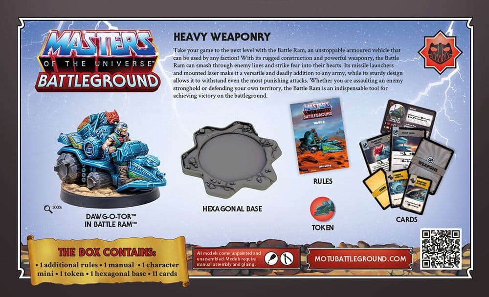 Masters of the Universe: Battleground Miniatures Game Wave 6: Fighting Foe Men Faction *German Version*