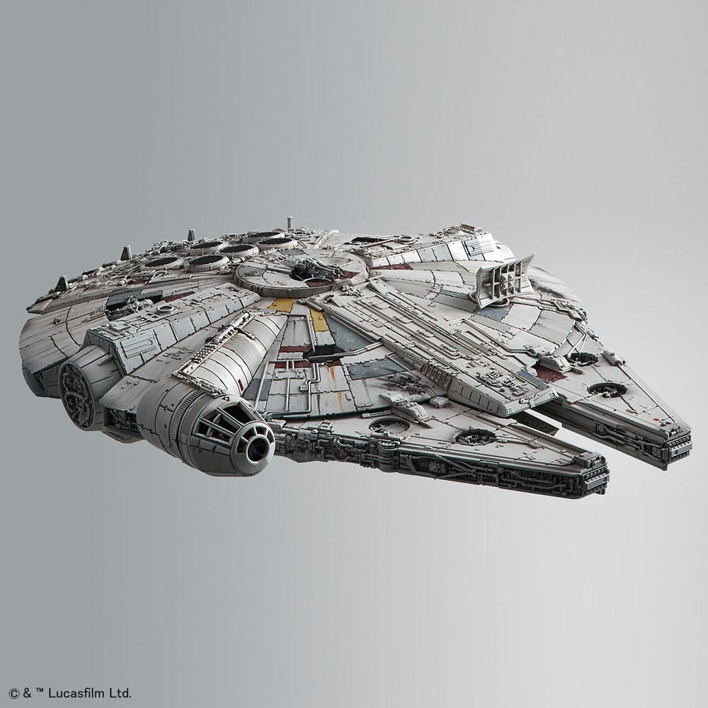 Star Wars Episode VII Millennium Falcon 1/144 Scale Model Kit