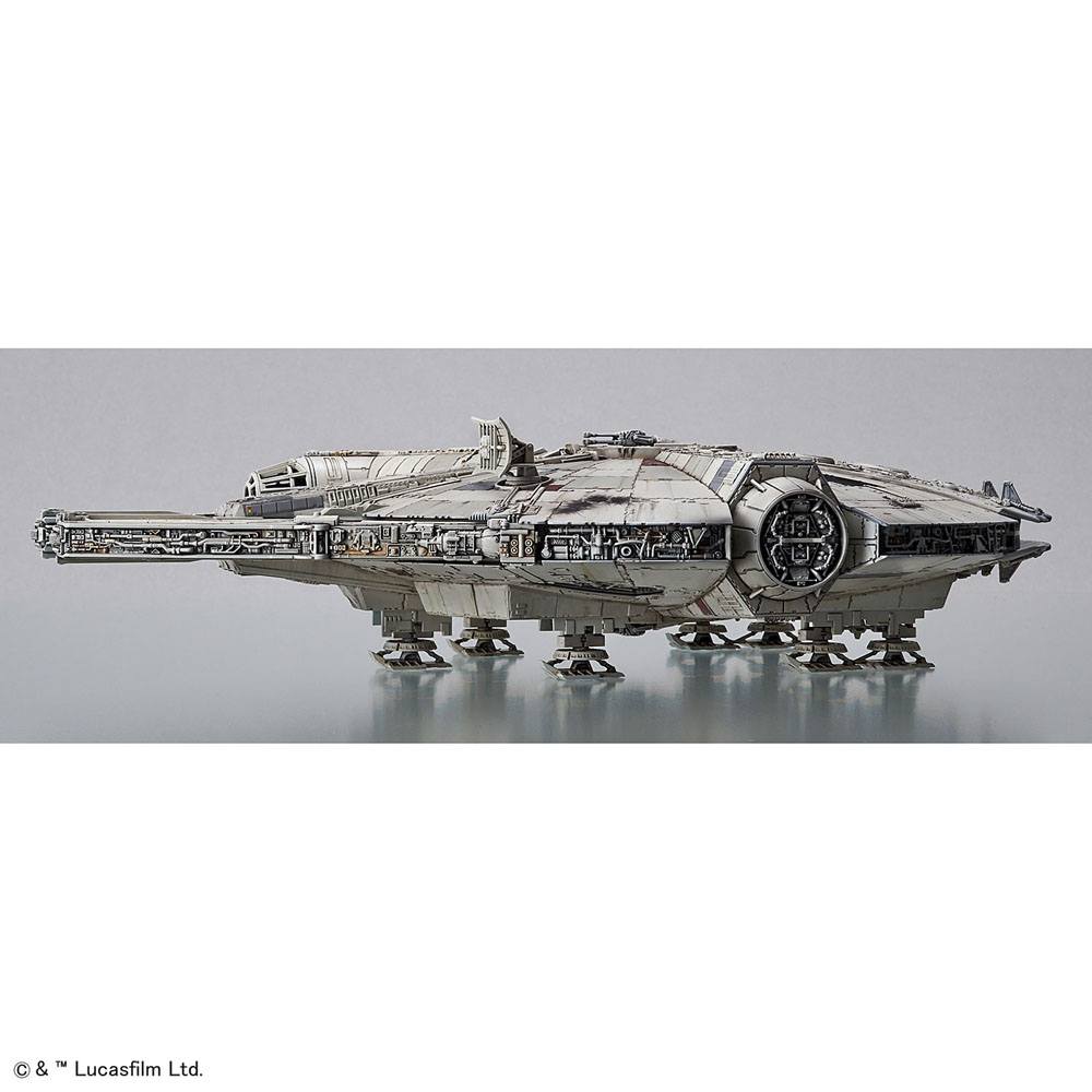 Star Wars Episode VII Millennium Falcon 1/144 Scale Model Kit