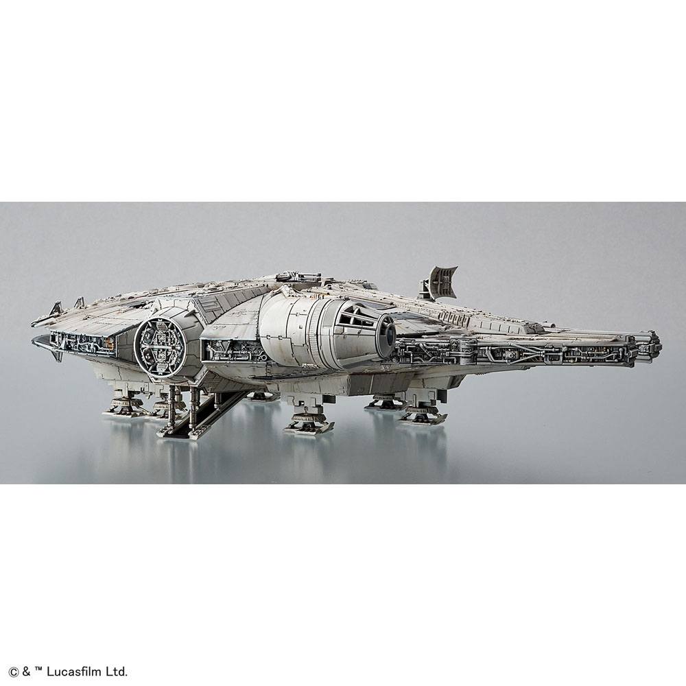 Star Wars Episode VII Millennium Falcon 1/144 Scale Model Kit