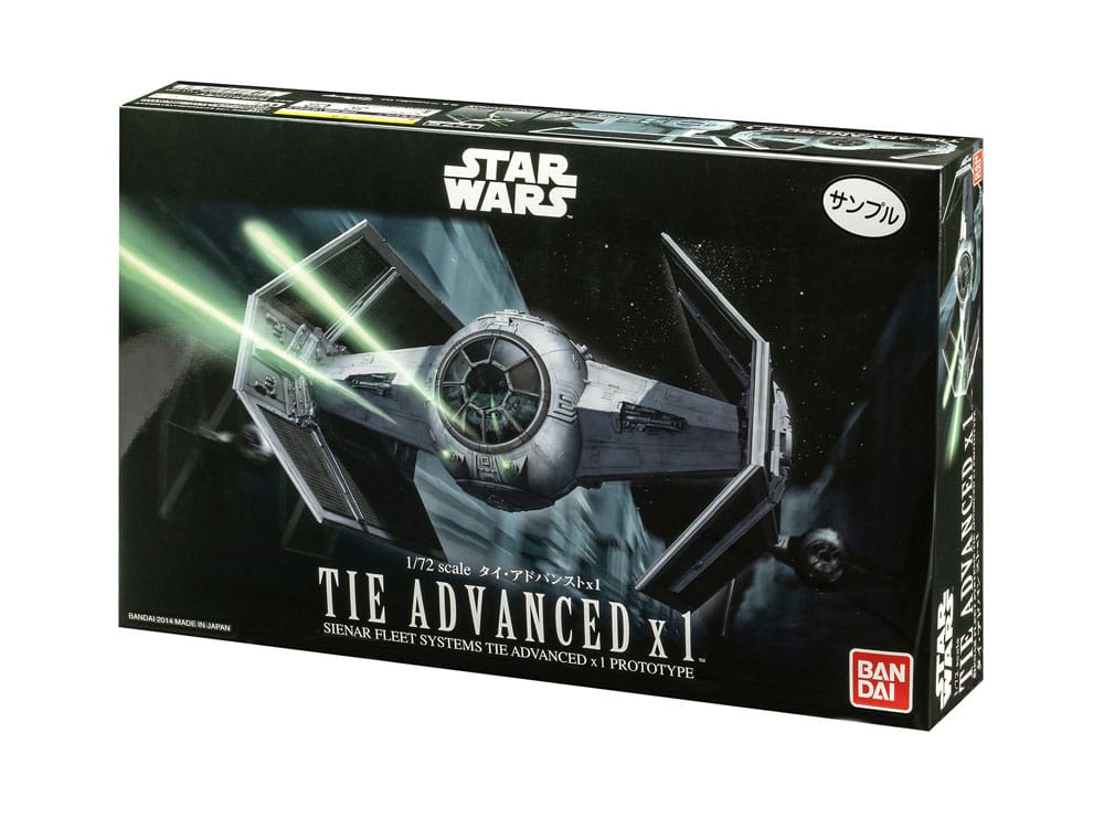 Star Wars Model Kit 1/72 TIE Advanced x1 10 cm