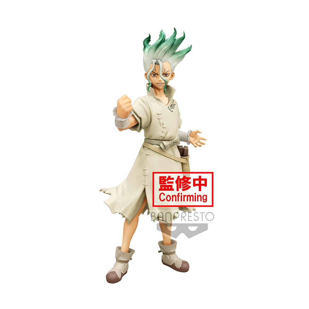 Dr. Stone Stone World Senku Ishigami Ver. B 18cm PVC Statue