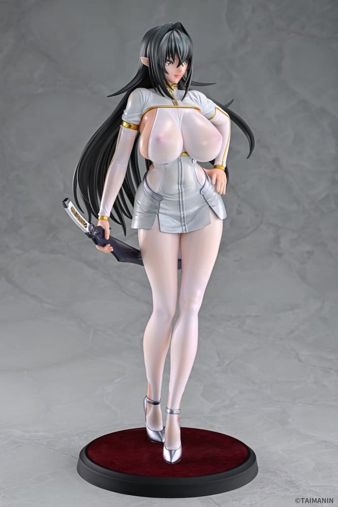Taimanin RPG PVC Figure 1/6 Annerose Vajra White see-through Ver. 31 cm