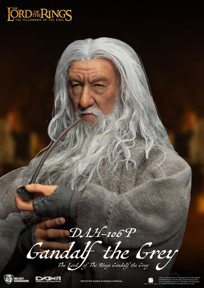 Lord of the Rings Dynamic 8ction Heroes Gandalf the Grey 21 cm 1/9 Action Figure
