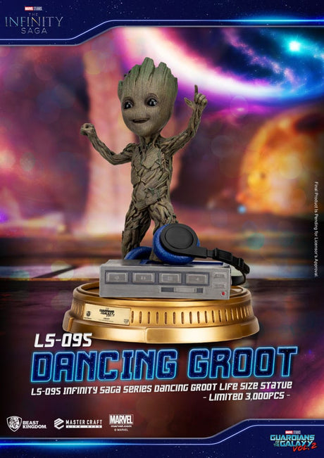 Guardians of the Galaxy 2 Dancing Groot 32 cm Life-Size Statue