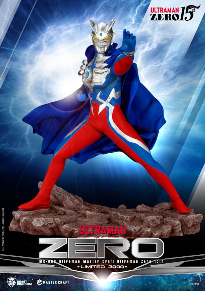 Ultraman Zero 15th 41 cm Master Craft Statue