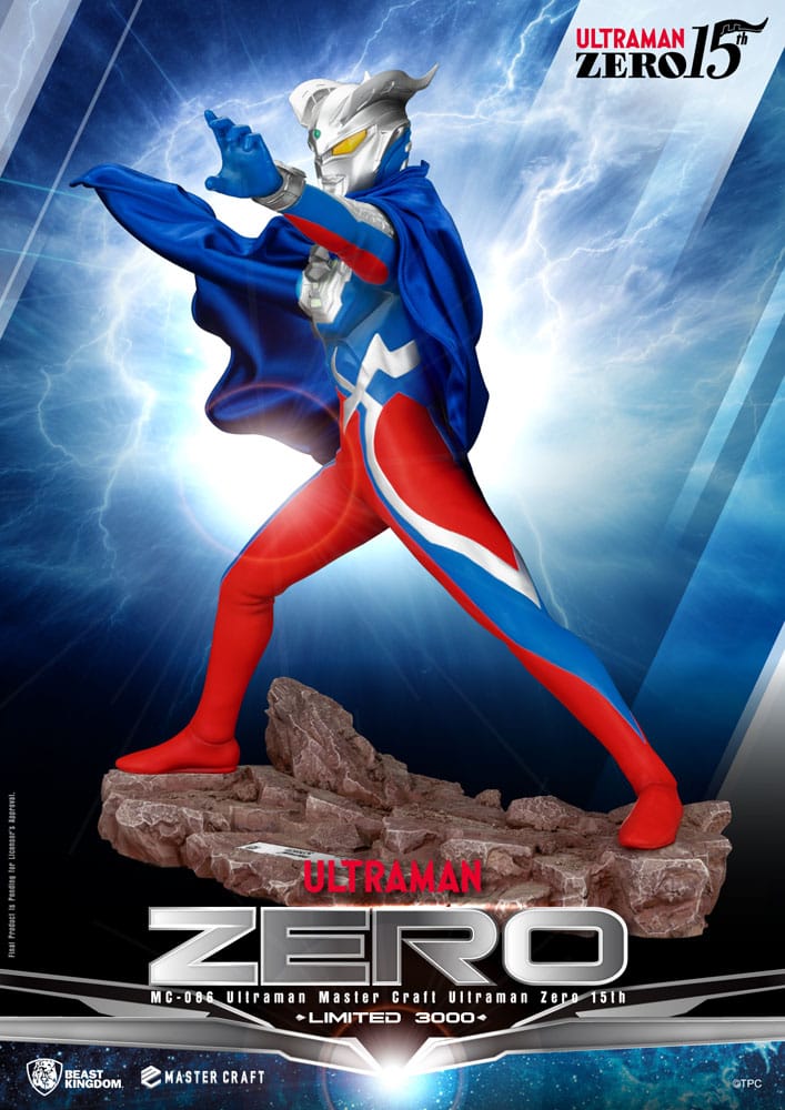 Ultraman Zero 15th 41 cm Master Craft Statue
