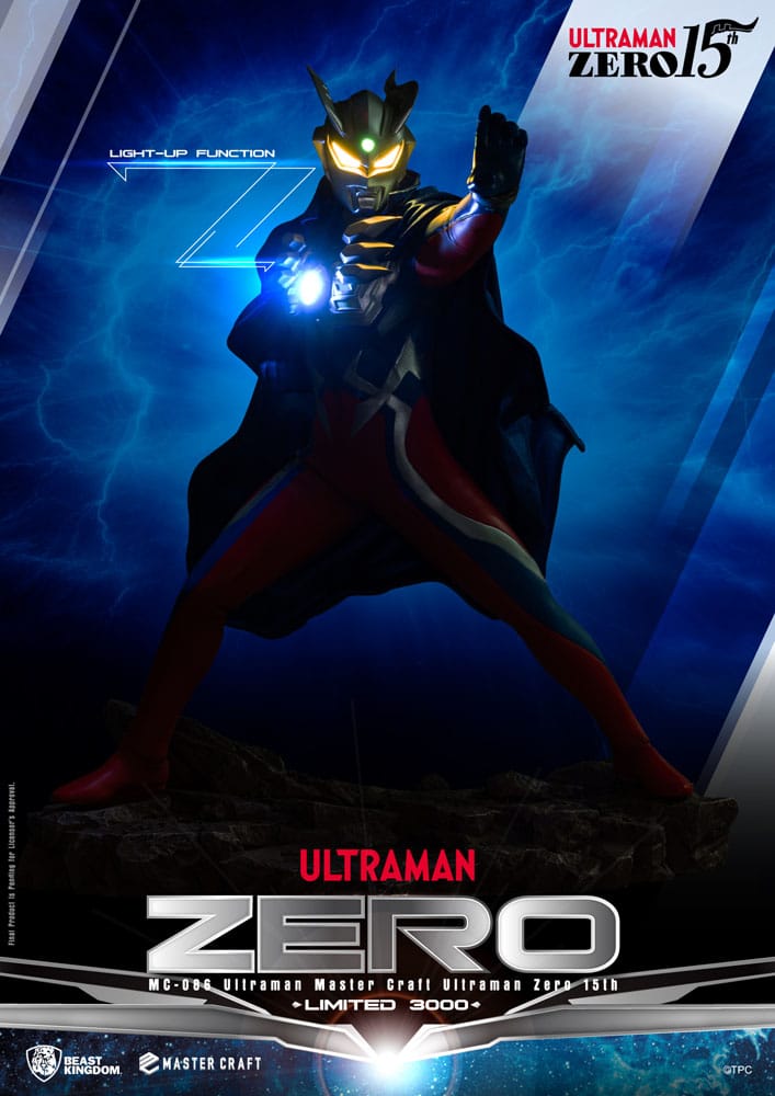 Ultraman Zero 15th 41 cm Master Craft Statue