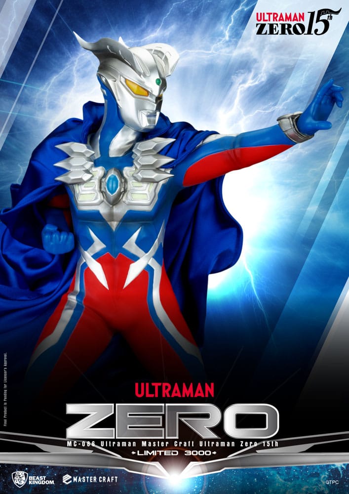 Ultraman Zero 15th 41 cm Master Craft Statue