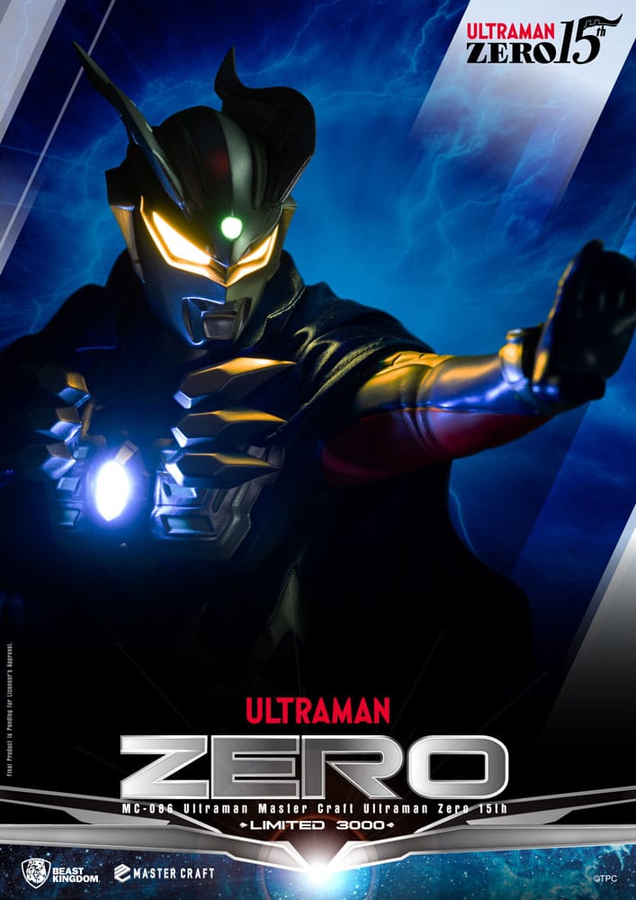 Ultraman Zero 15th 41 cm Master Craft Statue