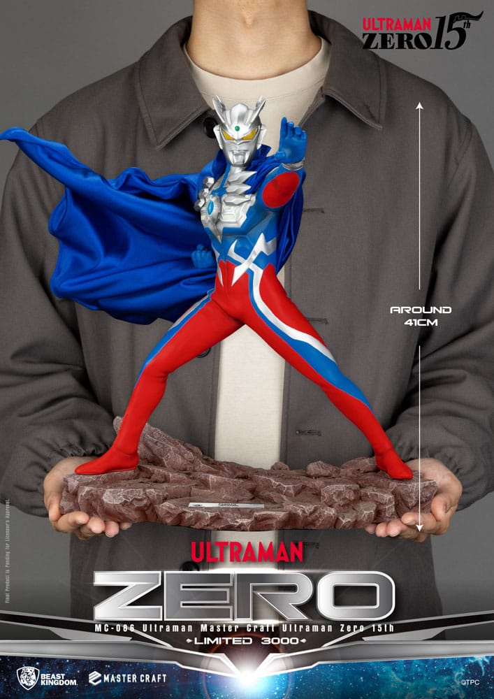 Ultraman Zero 15th 41 cm Master Craft Statue